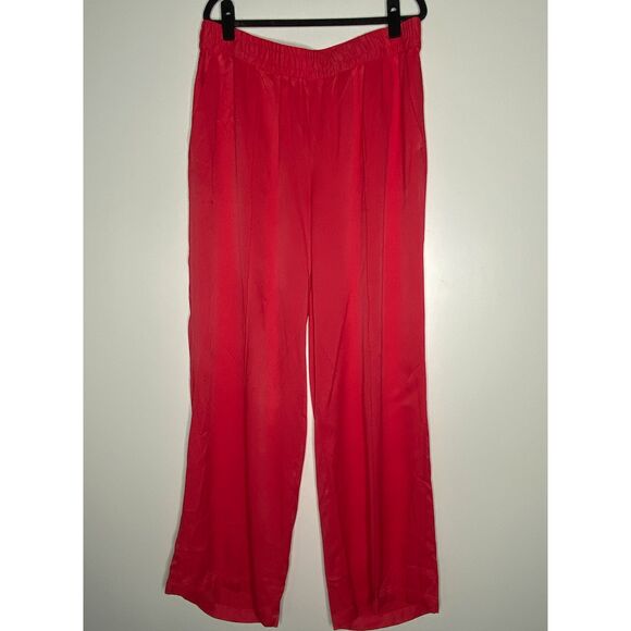 New H&M Wide Leg High Waist Pant Women's Size Large - Picture 8 of 8
